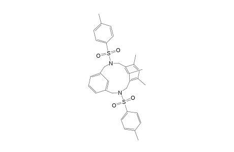 3,11-Diazatricyclo[11.3.1.15,9]octadeca-1(17),5,7,9(18),13,15-hexaene, 6,8,18-trimethyl-3,11-bis[(4-methylphenyl)sulfonyl]-