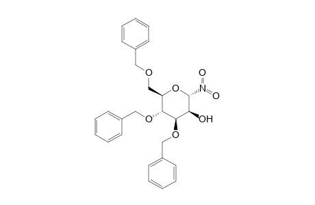 .alpha.-D-Mannopyranose, 1-deoxy-1-nitro-3,4,6-tris-O-(phenylmethyl)-