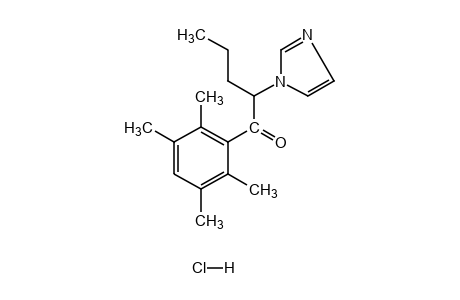 2-(imidazol-1-yl)-2',3',5',6'-tetramethylvalerophenone