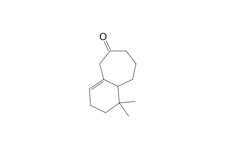 1,1-Dimethyl-1,2,3,5,7,8,9,9a-octahydro-benzocyclohepten-6-one