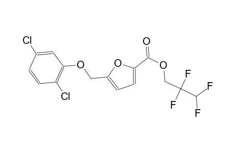 2,2,3,3-tetrafluoropropyl 5-[(2,5-dichlorophenoxy)methyl]-2-furoate