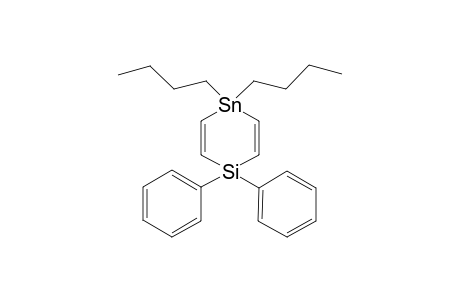 4,4-Dibutyl-1,1-diphenyl-1-sila-4-stannacyclohexa-2,5-dienene