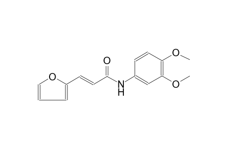 2-propenamide, N-(3,4-dimethoxyphenyl)-3-(2-furanyl)-, (2E)-