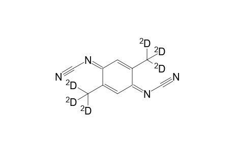 2,5-bis(Trideuteriomethyl)-N,N'-dicyano-1,4-benzoquinone - diimine