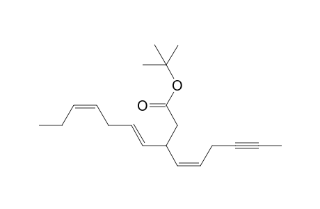 (4E,7Z)-tert-Butyl 3-((Z)-hex-1-en-4-yn-1-yl)deca-4,7-dienoate