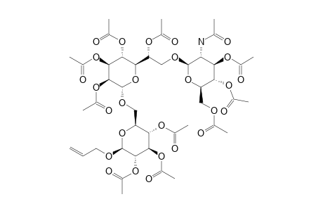 ALLYL-2,3,4-TRI-O-ACETYL-6-O-[2,3,4,6-TETRA-O-ACETYL-7-O-(3,4,6-TRI-O-ACETYL-2-DEOXY-2-ACETAMIDO-BETA-D-GLUCOPYRANOSYL)-L-GLYCERO-ALPHA-D-MANNO-HEPTA-