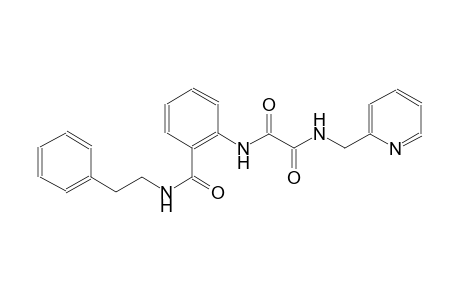 ethanediamide, N~1~-[2-[[(2-phenylethyl)amino]carbonyl]phenyl]-N~2~-(2-pyridinylmethyl)-