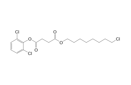 Succinic acid, 8-chlorooctyl 2,6-dichlorophenyl ester