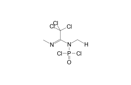 N,N'-DIMETHYL-N-DICHLOROPHOSPHORYLTRICHLOROACETAMIDINE