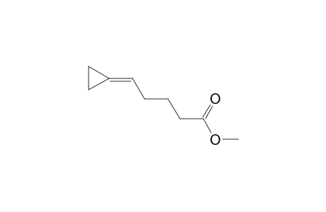 Pentanoic acid, 5-cyclopropylidene-, methyl ester