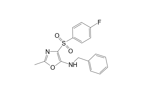 5-Oxazolamine, 4-[(4-fluorophenyl)sulfonyl]-2-methyl-N-(phenylmethyl)-