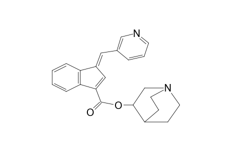 (3E)-3-(3-pyridylmethylene)indene-1-carboxylic acid quinuclidin-3-yl ester