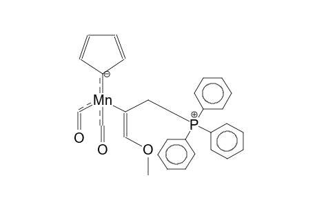 DICARBONYL(1-TRIPHENYLPHOSPHONIOMETHYL-2-METHOXYVINYL)CYCLOPENTADIENYLMANGANATE