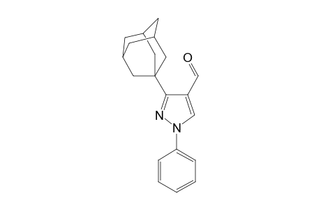 Pyrazole-4-carboxaldehyde, 3-(1-adamantyl)-1-phenyl-