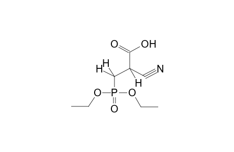 2-CYANO-2-(CARBOXY)ETHYLPHOSPHONIC ACID, O,O-DIETHYL ESTER