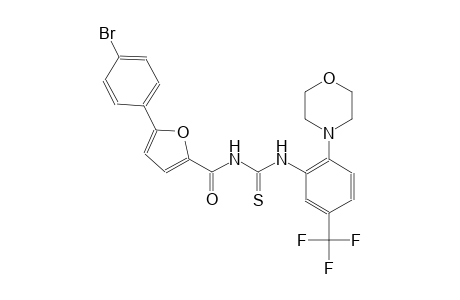 N-[5-(4-bromophenyl)-2-furoyl]-N'-[2-(4-morpholinyl)-5-(trifluoromethyl)phenyl]thiourea