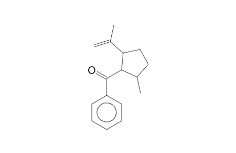 METHANONE, [2-METHYL-5-(1-METHYLETHENYL)CYCLOPENTYL]PHENYL-, (1alpha,2alpha,5beta)-