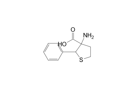 3-Thiophenecarboxylic acid, 3-aminotetrahydro-2-phenyl-