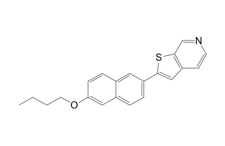 2-(6'-N-BUTOXYNAPHTHALEN-2'-YL)-THIENO-[2,3-C]-PYRIDINE