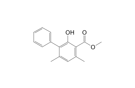 Methyl 4,6-dimethyl-3-phenylsalicylate