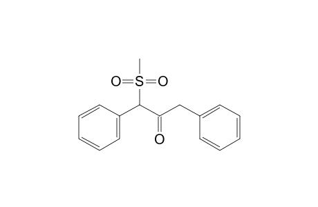 1-(methylsulfonyl)-1,3-diphenylpropan-2-one