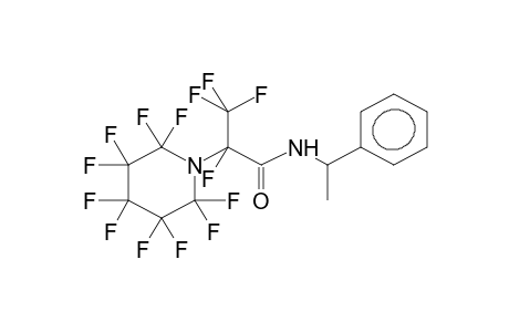 (+)(-)-N-(ALPHA-METHYLBENZYL)-PERFLUORO-2-PIPERIDINOPROPANOYLAMINE