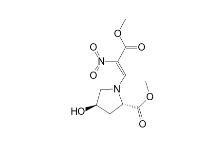 (2S,4R)-4-hydroxy-1-[(Z)-3-keto-3-methoxy-2-nitro-prop-1-enyl]pyrrolidine-2-carboxylic acid methyl ester
