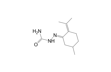 Hydrazinecarboxamide, 2-[5-methyl-2-(1-methylethylidene)cyclohexylidene]-, (R)-