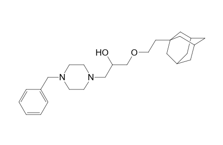 1-(2-Adamantan-1-ylethoxy)-3-(4-benzylpiperazin-1-yl)propan-2-ol