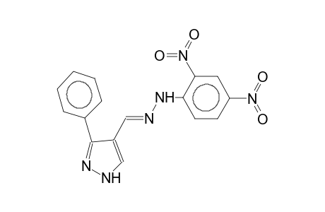 1-(3-phenylpyrazol-4-ylmethylene)-2-(2,4-dinitrophenyl)hydrazine