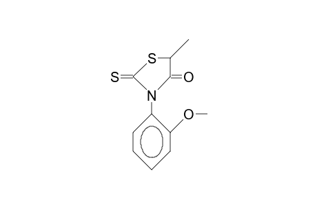 3-(1-Methoxy-phenyl)-5-methyl-2-thiono-4-thiazolidinone