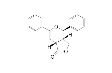 (cis)-4,6-Diphenyl-3a,7a-dihydro-3H,4H-furo[3,4-c]pyran-1-one