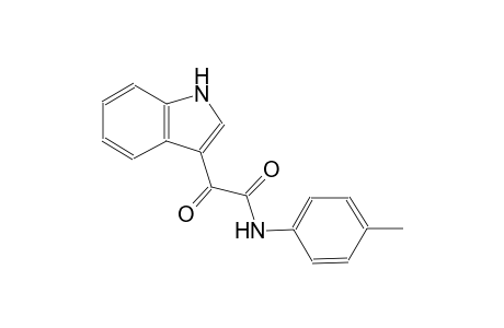 2-(1H-indol-3-yl)-N-(4-methylphenyl)-2-oxoacetamide
