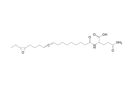 (15RS,16RS)-4-Carbamoyl-2-[14-(3-ethyloxiranyl)tetradeca-9,10-dienoylamino]butyric acid