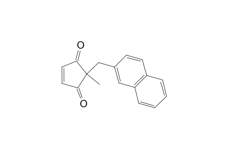 2-Methyl-2-(naphthalen-2-ylmethyl)cyclopent-4-ene-1,3-dione