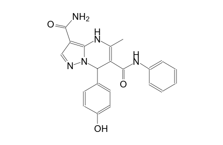 pyrazolo[1,5-a]pyrimidine-3,6-dicarboxamide, 4,7-dihydro-7-(4-hydroxyphenyl)-5-methyl-N~6~-phenyl-