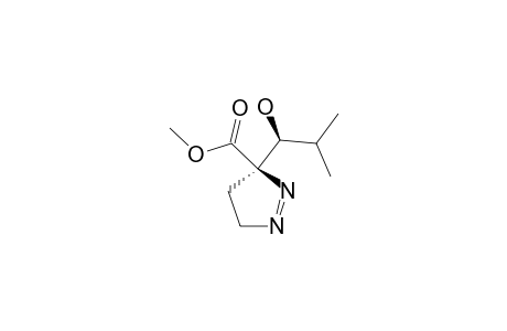 SYN-3-CARBOMETHOXY-3-(1'-HYDROXY-2'-METHYLPROPYL)-1-PYRAZOLINE
