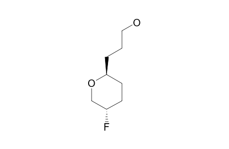 TRANS-1-(3-HYDROXYPROPYL)-4-FLUOROTETRAHYDROPYRAN