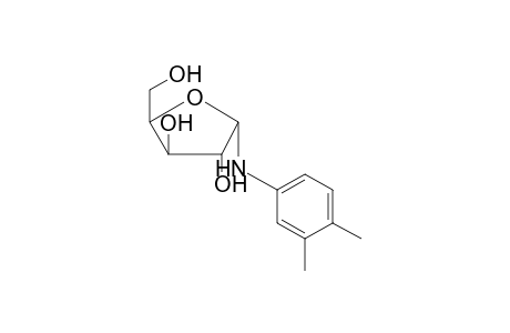 2-(3,4-Dimethyl-phenylamino)-5-hydroxymethyl-tetrahydro-furan-3,4-diol