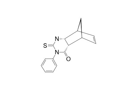3-Phenyl-2-thioxo-2,3,R-4a,trans-5,trans-8,cis-8a-hexahydro-5,8-methanoquinazolin-4(1H)-one