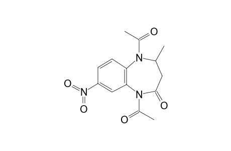 1,5-Diacetyl-4-methyl-8-nitro-3,4-dihydro-1,5-benzodiazepin-2-one