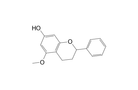 2H-1-Benzopyran-7-ol, 3,4-dihydro-5-methoxy-2-phenyl-
