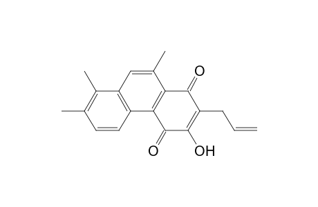 1,4-Phenanthrenedione, 3-hydroxy-7,8,10-trimethyl-2-(2-propenyl)-