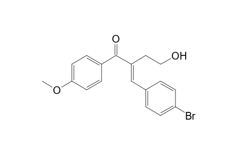 E-3-(4-Bromophenyl)-2-(2-hydroxyethyl)-1-(4-methoxyphenyl)propenone
