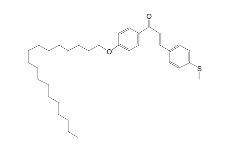 Trans-4-methylthio-4'-(octadecyloxy)chalcone