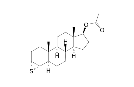 3a,4-Epithio-5a-androstan-17b-yl acetate