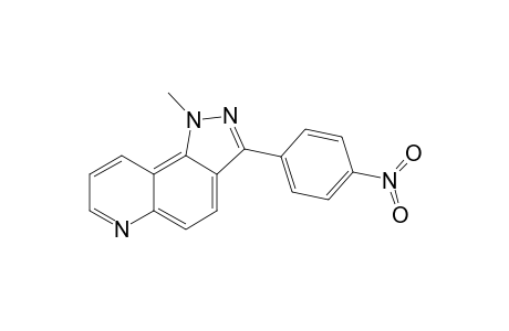 1-Methyl-3-(4-nitrophenyl)pyrazolo[3,4-f]quinoline