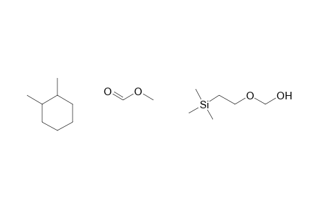 1,2-DIMETHYL-6-(2-TRIMETHYLSILANYLETHOXYMETHOXY)CYCLOHEXANECARBOXYLIC ACID, METHYL ESTER
