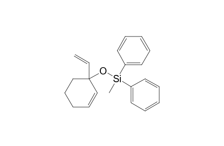 1-Ethenyl-1-(diphenylmethylsilyloxy)cyclohex-2-ene