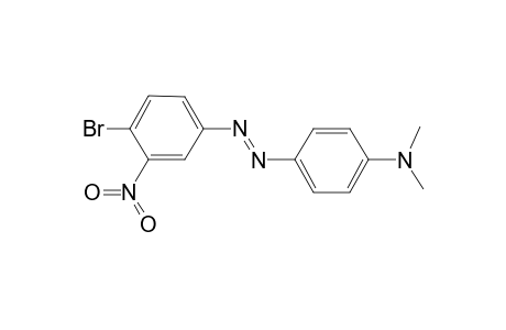 4-[(E)-(4-Bromo-3-nitrophenyl)diazenyl]-N,N-dimethylaniline